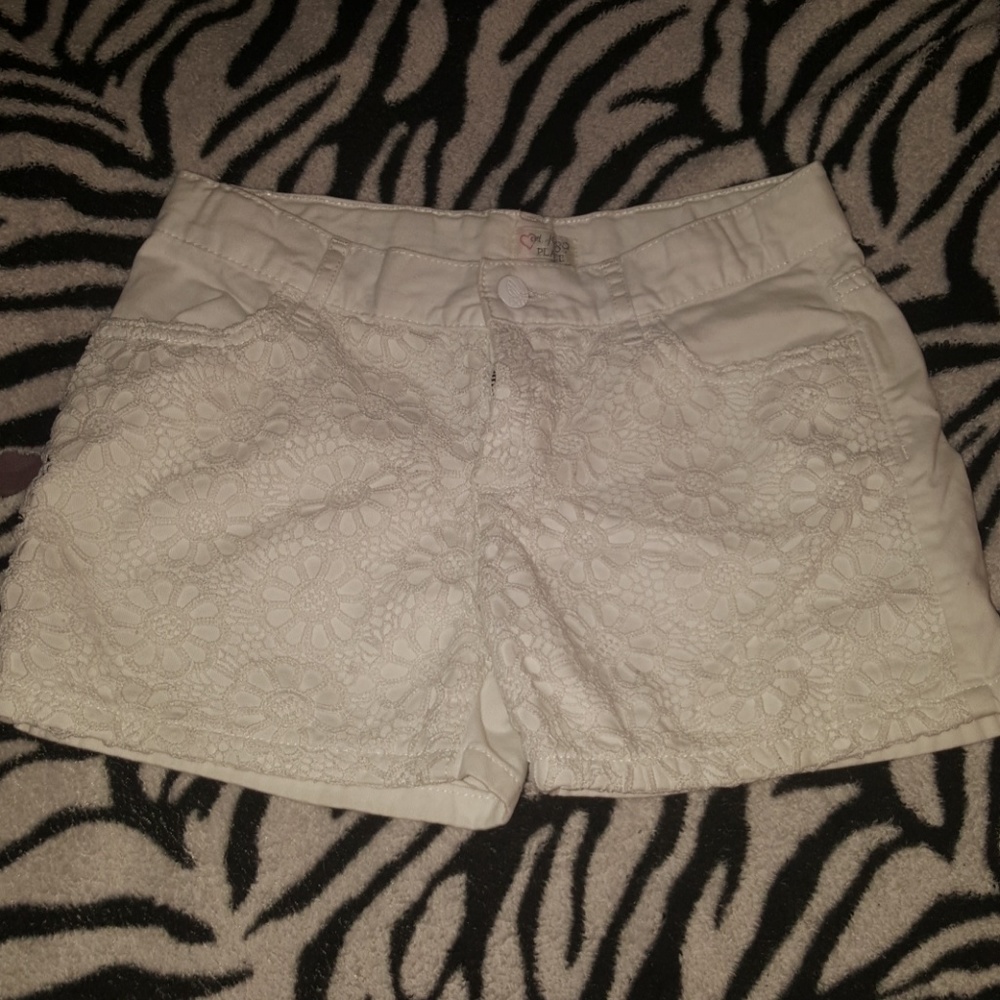 Girls jean shorts